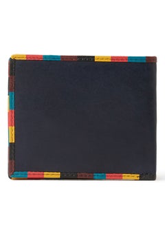 Red Tape Colour Block Border Leather Wallet Navy Blue  - Image 2
