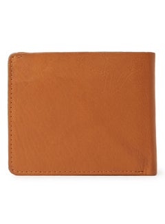 Red Tape Debossed Logo Leather Wallet Brown  - Image 2