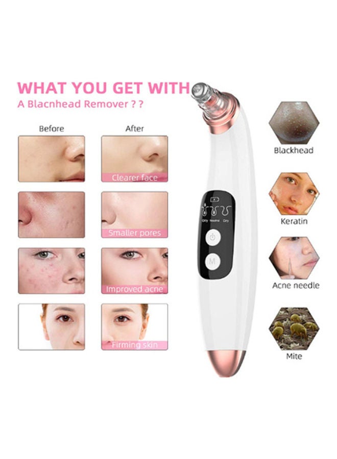 Generic Blackhead Remover Vacuum Pore Cleaner With Camera multicolour 20cm  - Image 3
