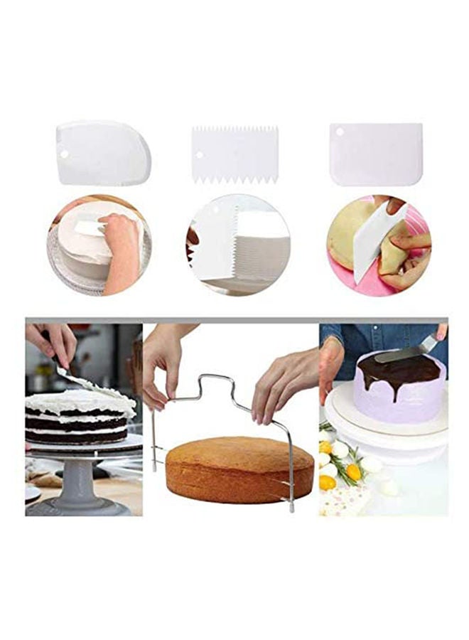 21-Piece Cake Decorating Kit Multicolour