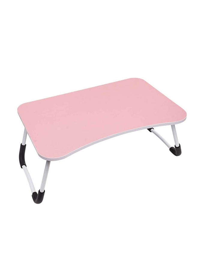 طاولة للكمبيوتر المحمول قابلة للطي وردي - Image 1