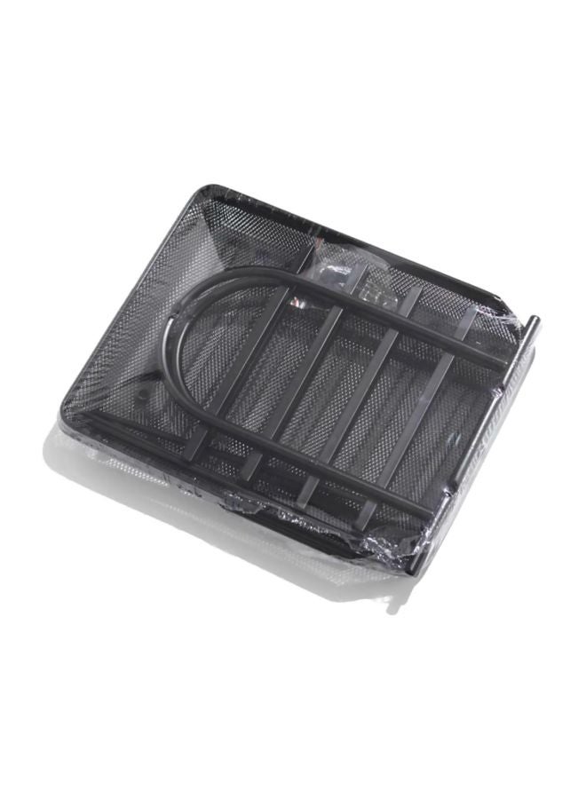 4-Tier Document And Magazine Holding Rack Black - Image 2