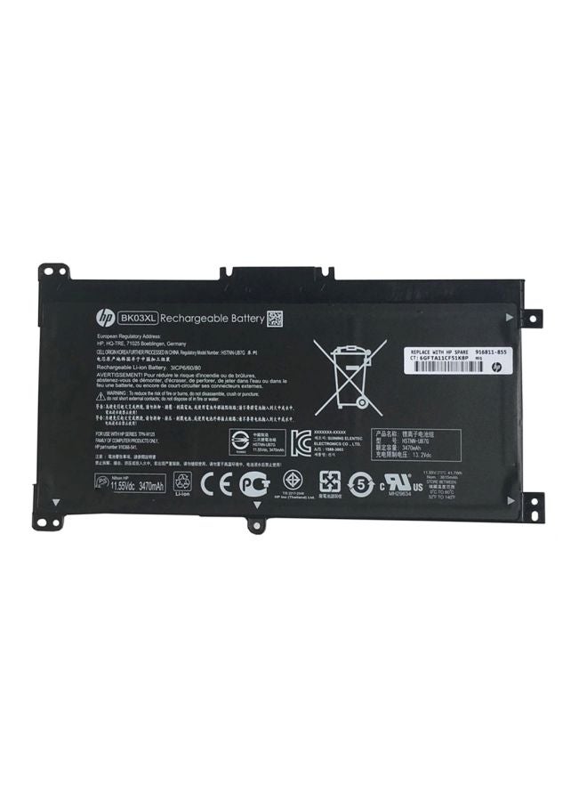 3470.0 mAh Rechargeable Battery