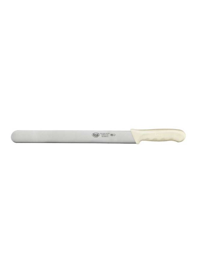 Winco Carbon Steel Slicing Knife Silver/White 12inch - Image 2