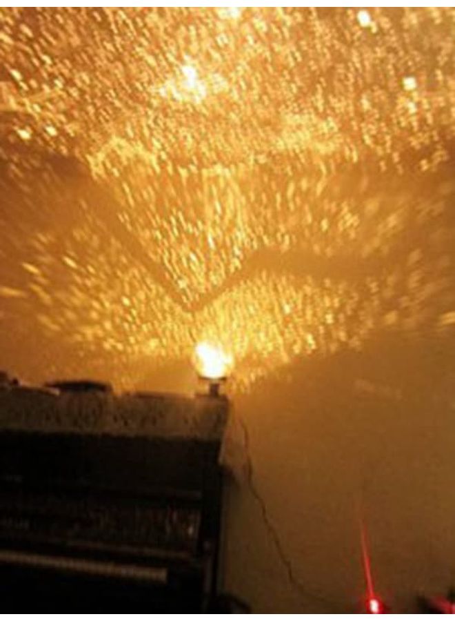 بيوينتي مصباح إسقاط LED بتصميم نجوم أصفر 25x19سم - Image 2