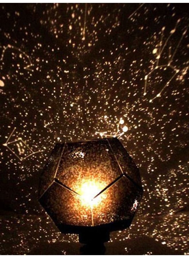 بيوينتي مصباح إسقاط LED بتصميم نجوم أصفر 25x19سم - Image 4