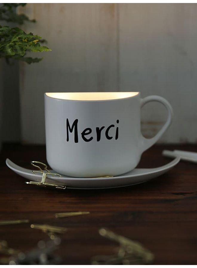 بيوينتي مصباح حائط بتصميم كوب أصفر 185x93x8مم - Image 1