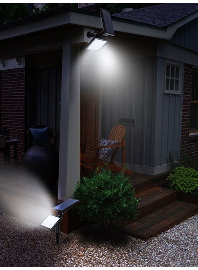 بيوينتي مصباح LED يعمل بالطاقة الشمسية مضاد للماء مناسب للأماكن الخارجية أبيض 4.7x3.7x7بوصة - Image 3
