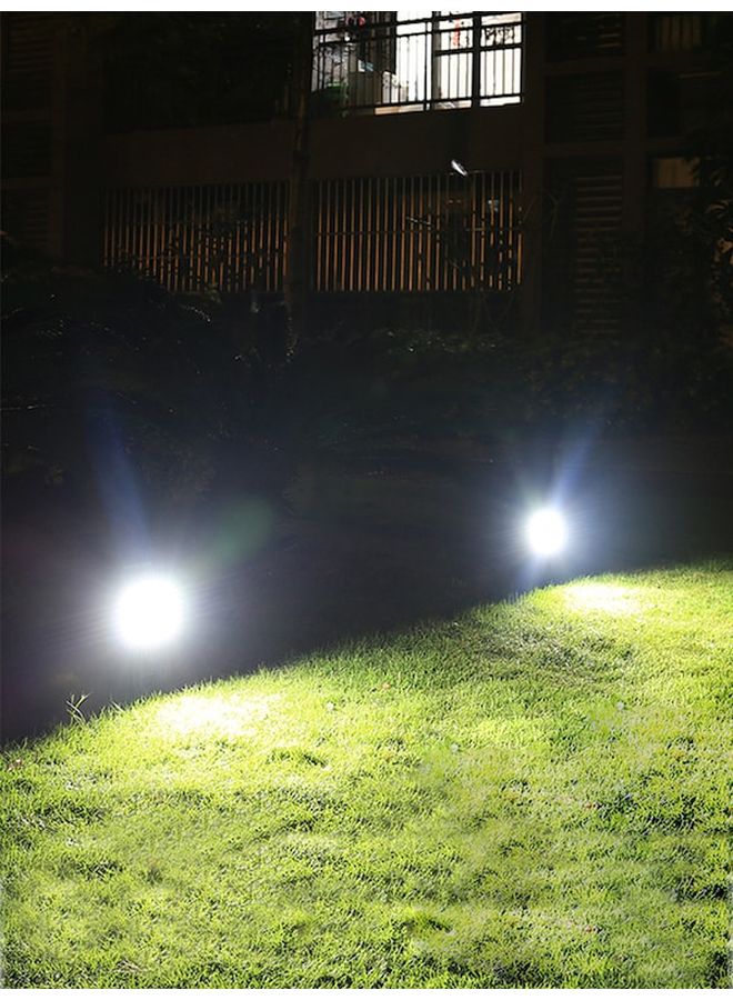 بيوينتي مصباح LED يعمل بالطاقة الشمسية مضاد للماء مناسب للأماكن الخارجية أبيض 4.7x3.7x7بوصة - Image 4