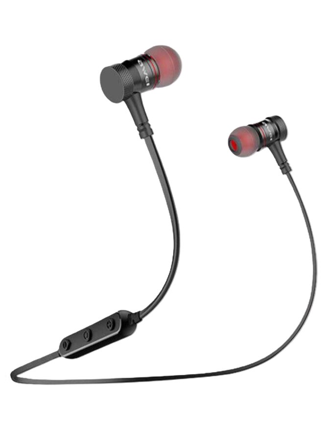 Awei Wireless In-Ear Magnetic Earphone With Microphone Grey - Image 2