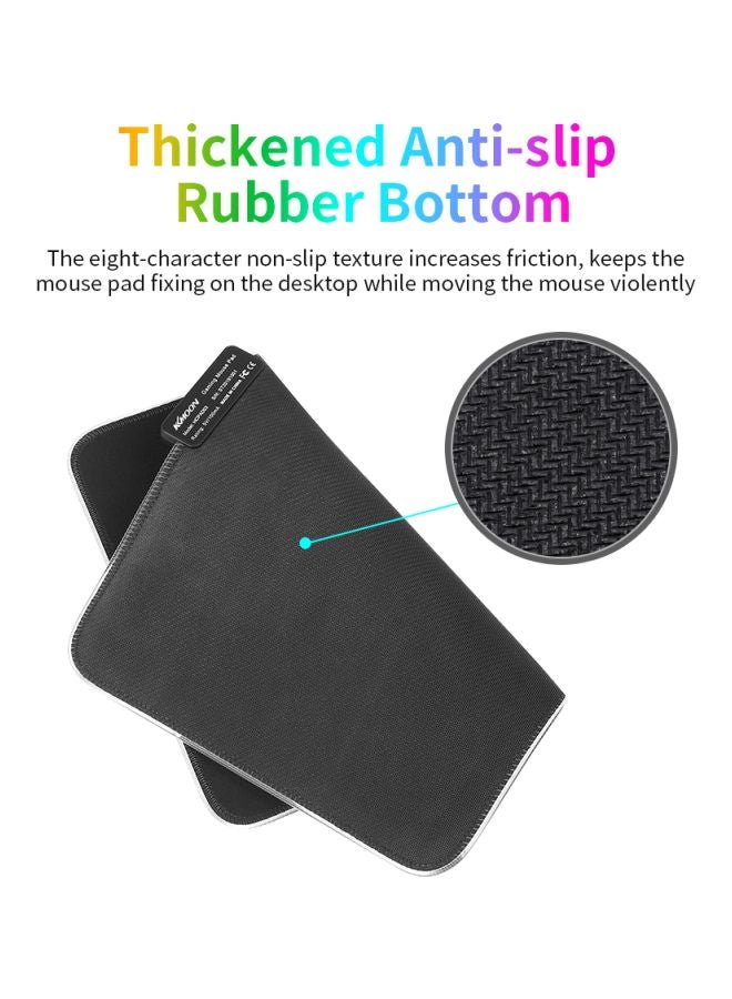 كيه كيه مون لوحة ماوس ناعمة للألعاب أسود - Image 3