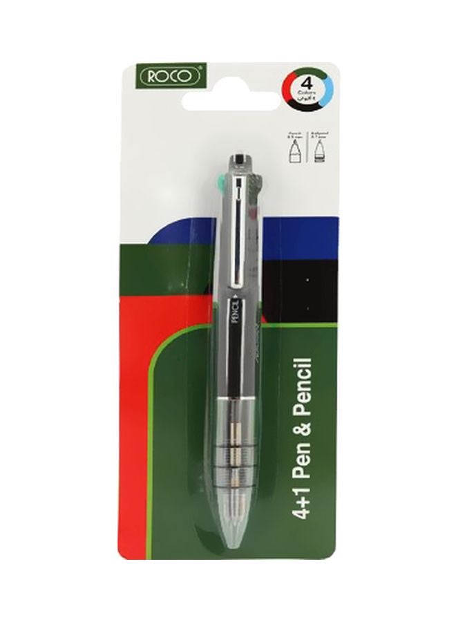 روكو قلم جيت 4 + 1 متعدد الوظائف متعدد الألوان