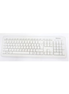 Meetion Wireless Keyboard And Mouse Set - English/Arabic White  - Image 5