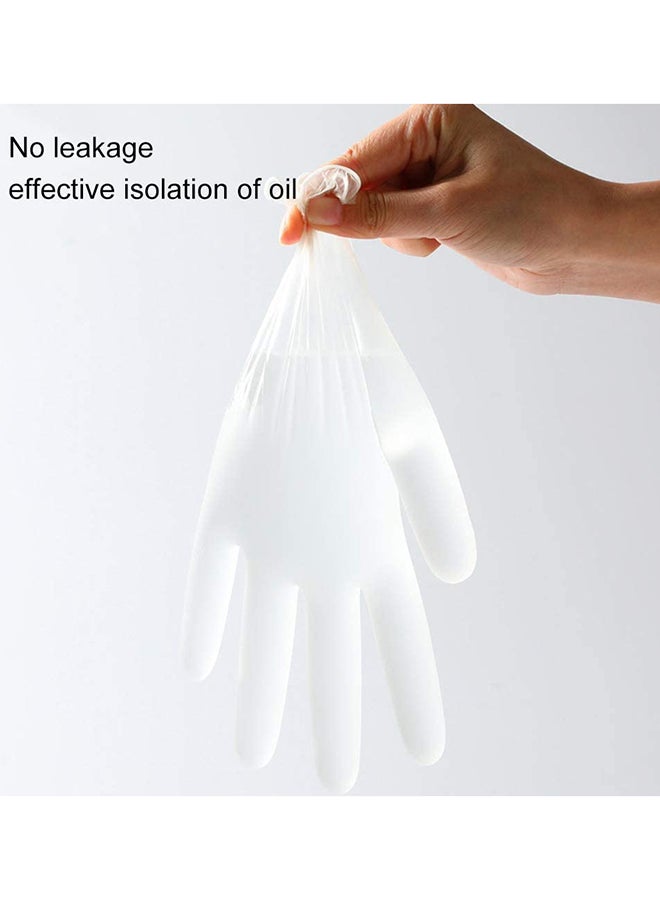 أوبتيتيكت طقم قفازات من الفينيل خالية من البودرة للاستخدام مرة واحدة مكون من 100 قطعة - Image 5