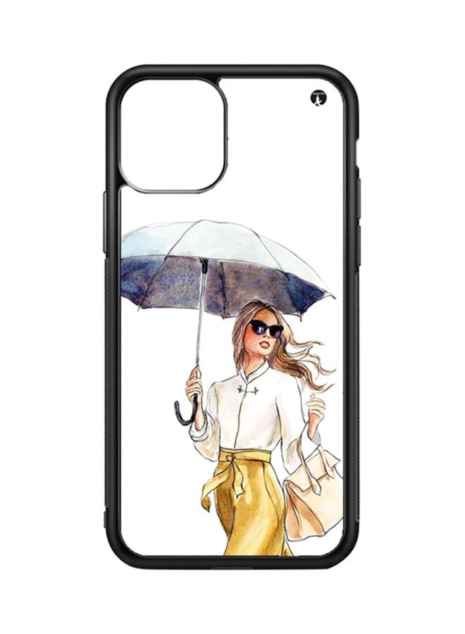 BP Protective Case Cover For Apple iPhone 11 Pro Max A Woman (Black Bumper)