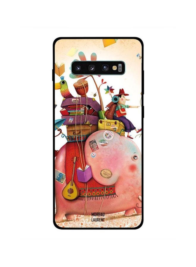 Moreau Laurent Protective Case Cover For Samsung Galaxy S10 Plus Travel on Elephant