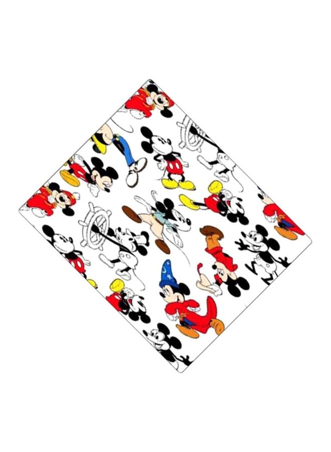 BP Printed Anti-Slip Gaming Mouse Pad White/Black/Red - Image 2