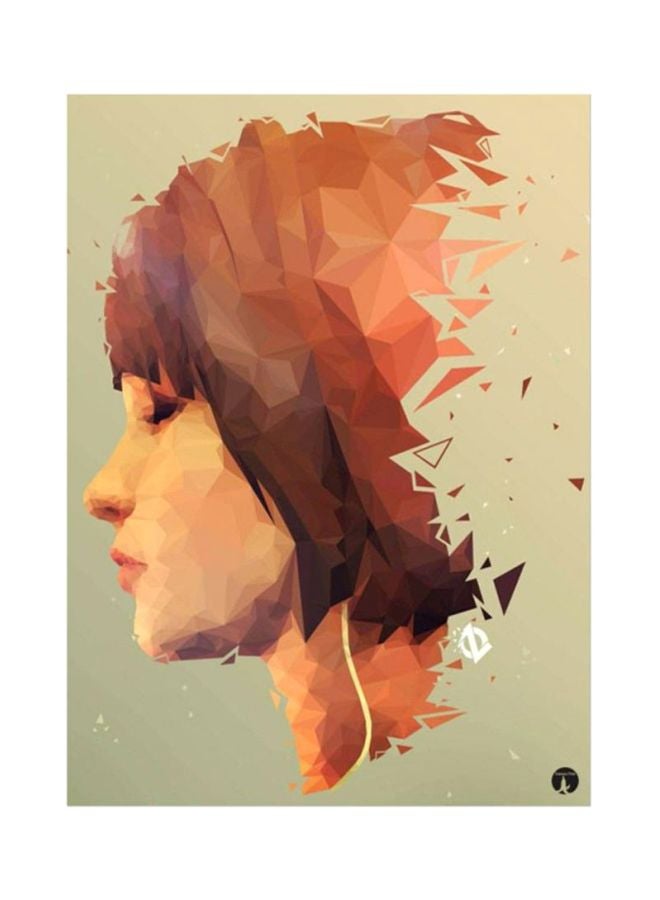 BP The Video Game Life Is Strange Mouse Pad Green/Beige/Brown