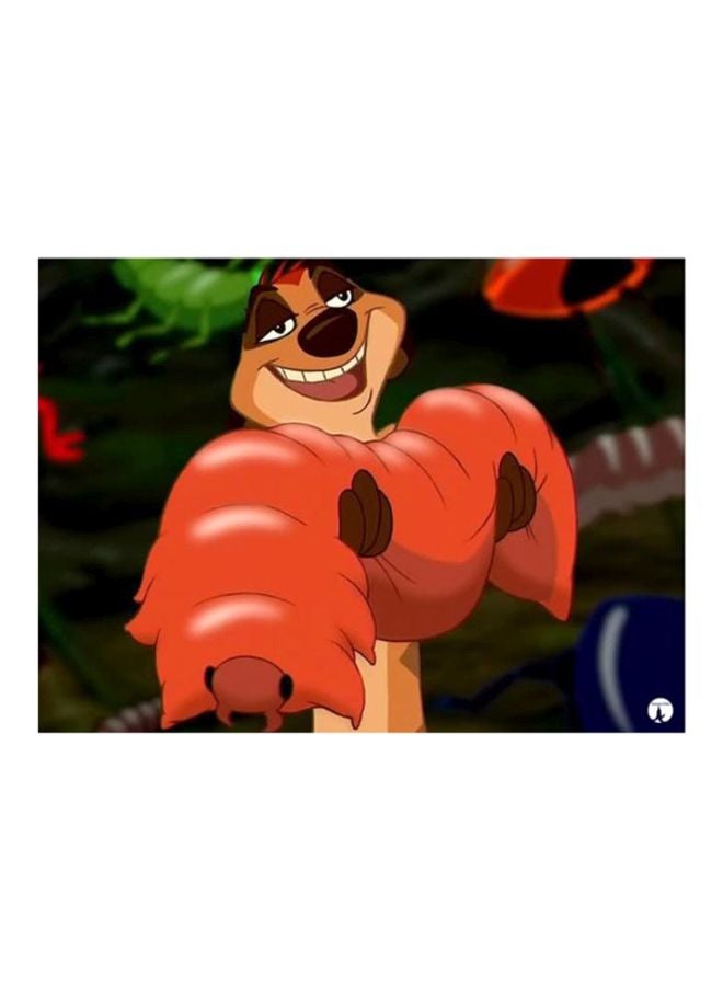 BP Disney Mouse Pad Red/Brown/Black