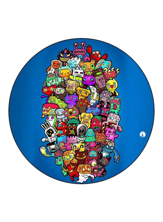 BP Random Things Printed Mouse Pad multicolour