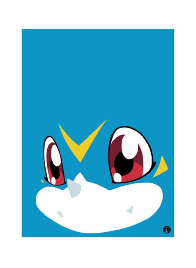 BP The Anime Digimon Mouse Pad Blue/White