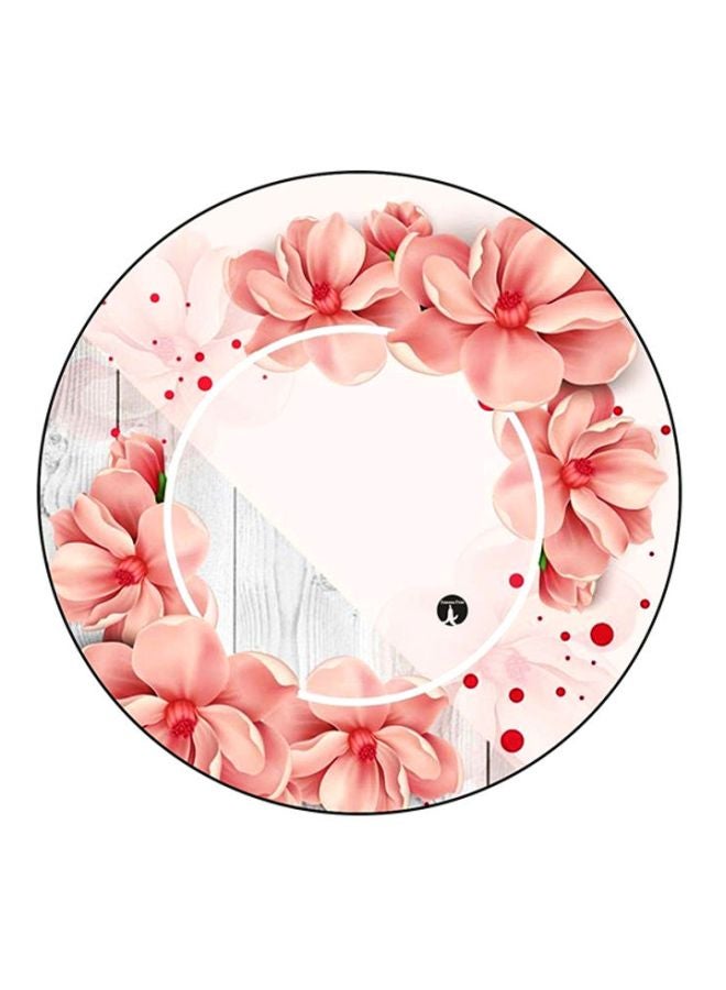 BP Flowers Printed Mouse Pad Pink