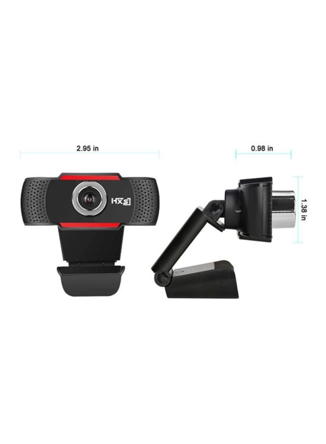 HXSJ 1080P HD Web Camera Black  - Image 4