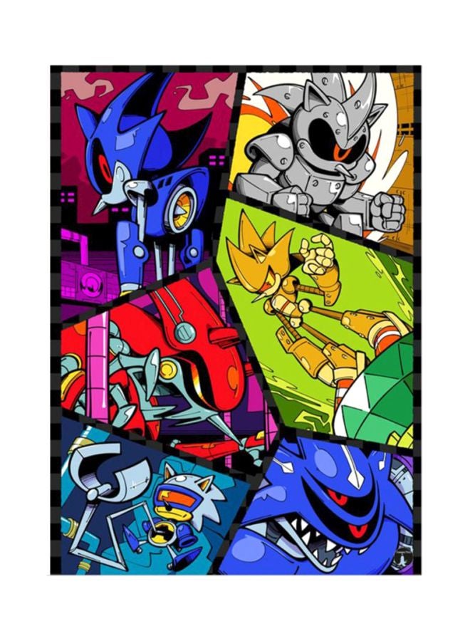 The Video Game Sonic Mouse Pad Multicolour