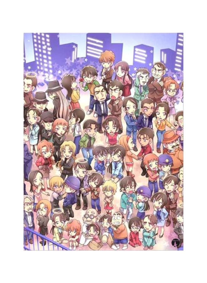 بي بي لوحة ماوس بطبعة شخصية مسلسل الأنيمي المحقق كونان متعدد الألوان