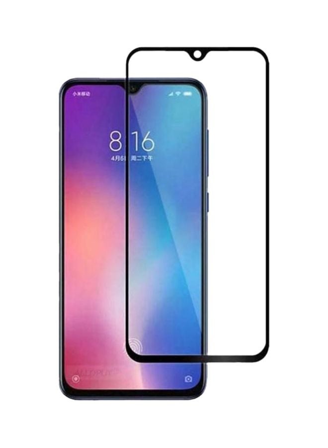 Glass Tempered Glass Screen Protector For Samsung Galaxy A20S Black/Clear - Image 2