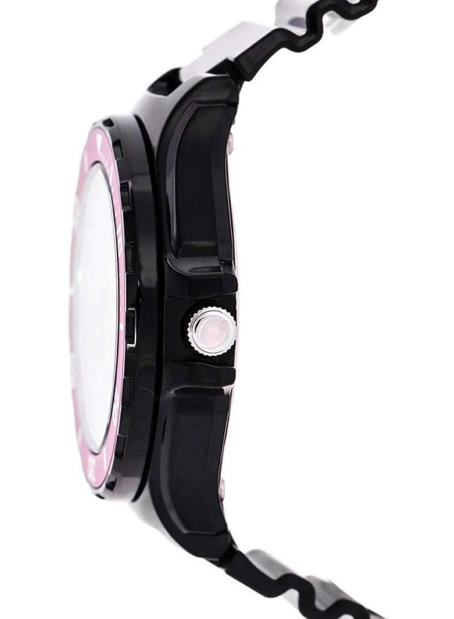 كاسيو ساعة يد كرونوغراف بسوار من الستانلس ستيل طراز LRW-250H-1A3 للنساء - Image 3