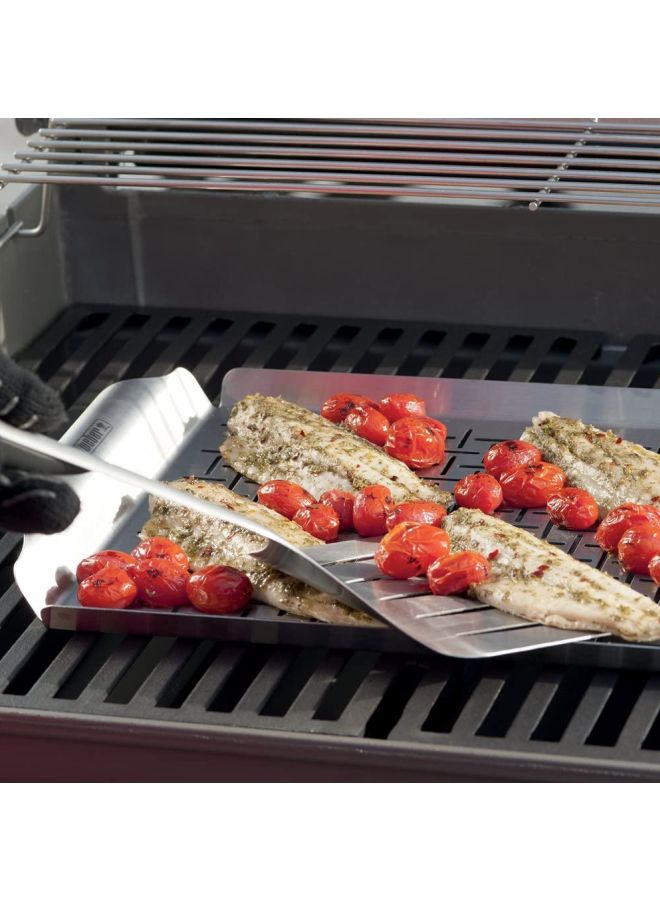 Weber Steel Grill Pan Silver - Image 3