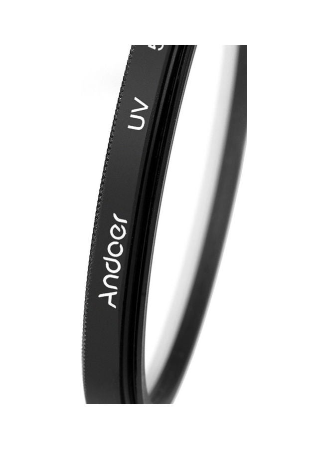 ANDOER 58 Mm UV Ultra-Violet Filter Lens Protector For Canon Nikon DSLR Camera 9.0 x 7.2 x 1.5cm Black  - Image 5