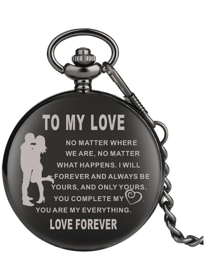 ياش ساعة جيب كوارتز كلاسيكية Love Forever  - Image 1