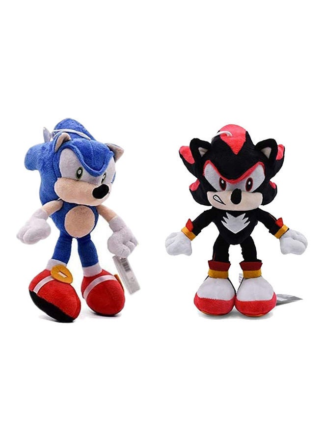 Super Sonic Inspired Soft Toys 2 Pcs Collection 27cm - Image 1
