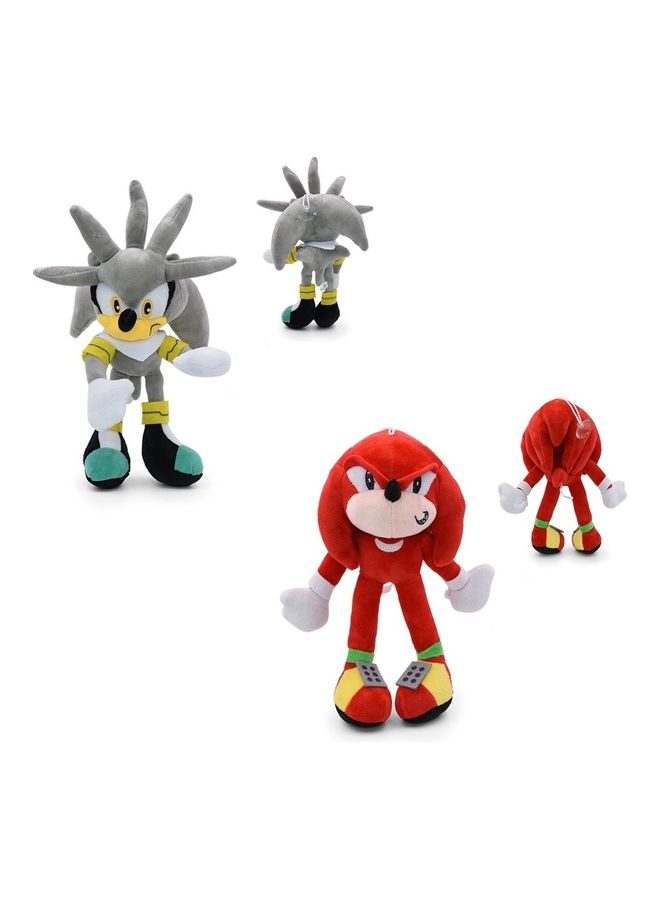 Super Sonic Inspired Soft Toys 2 Pcs Collection 27cm - Image 2