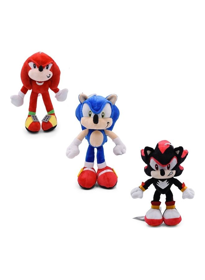 Super Sonic Inspired Soft Toys 3 Pcs Collection 27cm - Image 3