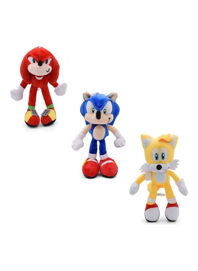 Super Sonic Inspired Soft Toys 3 Pcs Collection 27cm - Image 2