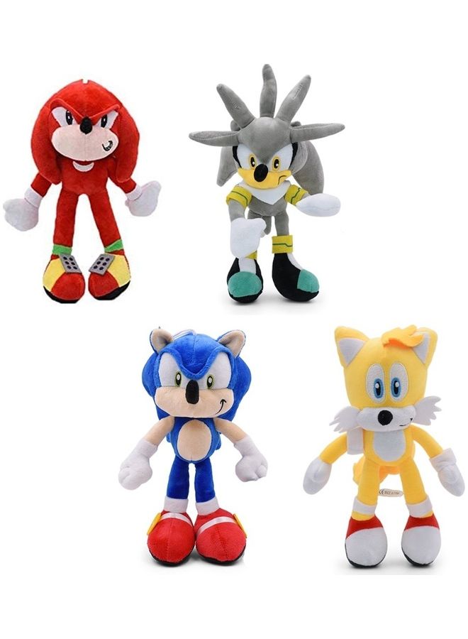 Super Sonic Inspired Soft Toys 4 Pcs WoW Collection 27cm  - Image 1