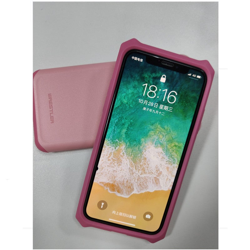 فريت غطاء حماية واقٍ لهاتف آيفون XS وردي  - Image 2