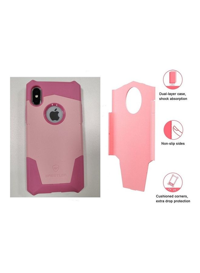 فريت غطاء حماية واقٍ لهاتف آيفون XS وردي  - Image 3