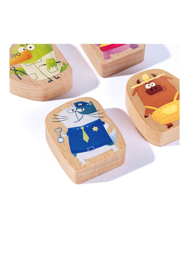 Beauenty Children's Puzzle Parent Child Early Education Professional Battle Six In One Plane Jigsaw Toys 26cm  - Image 5