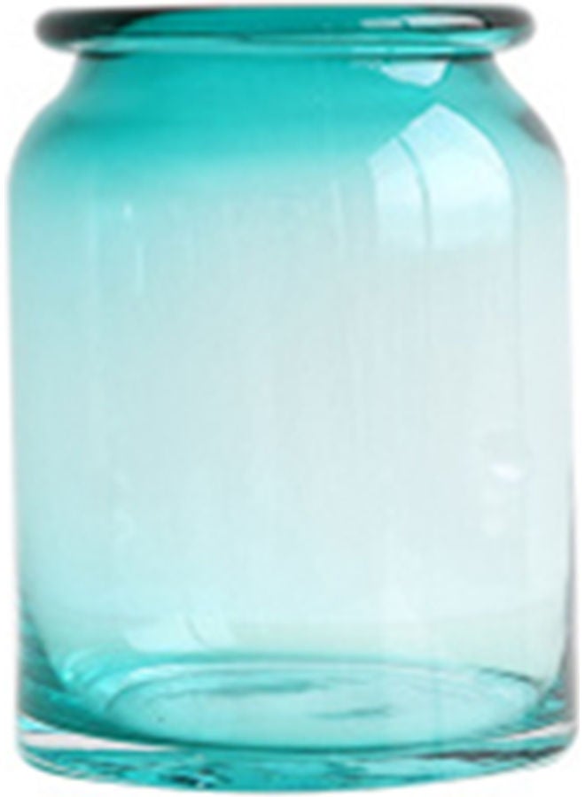 Beauenty Nordic Simple Flower Vase Blue 22cm  - Image 1