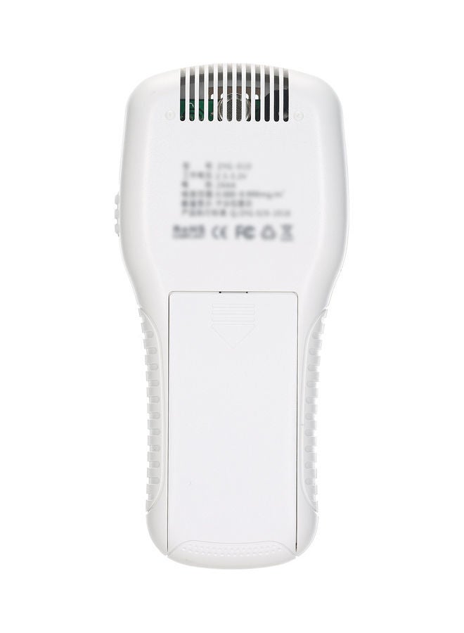 Generic - Multifunctional Air Detector LCD White 16.40 x 5.00 x 10.80cm - Image 1