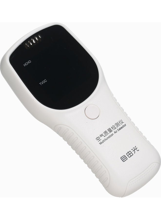 Generic - Multifunctional Air Detector LCD White 16.40 x 5.00 x 10.80cm - Image 1
