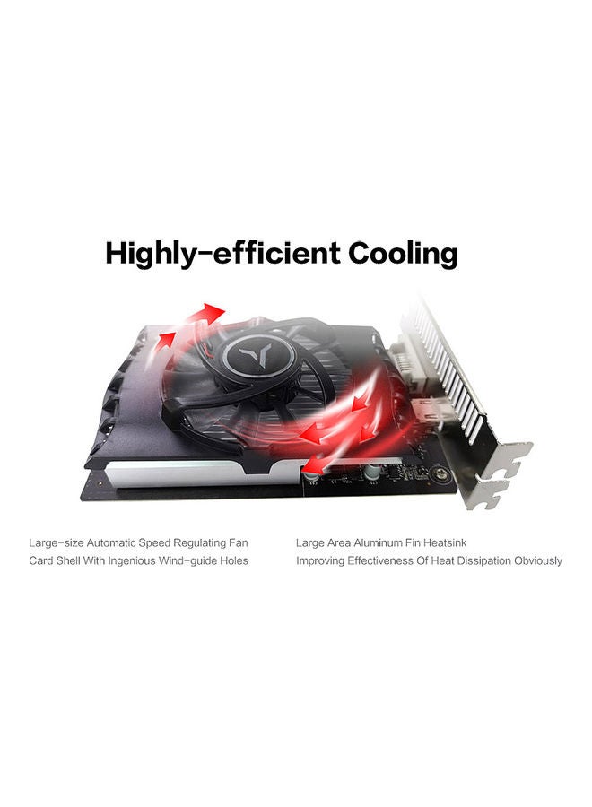 yeston - Gt1030 2g D5 Gaming Graphics Card 1228 Black - Image 1