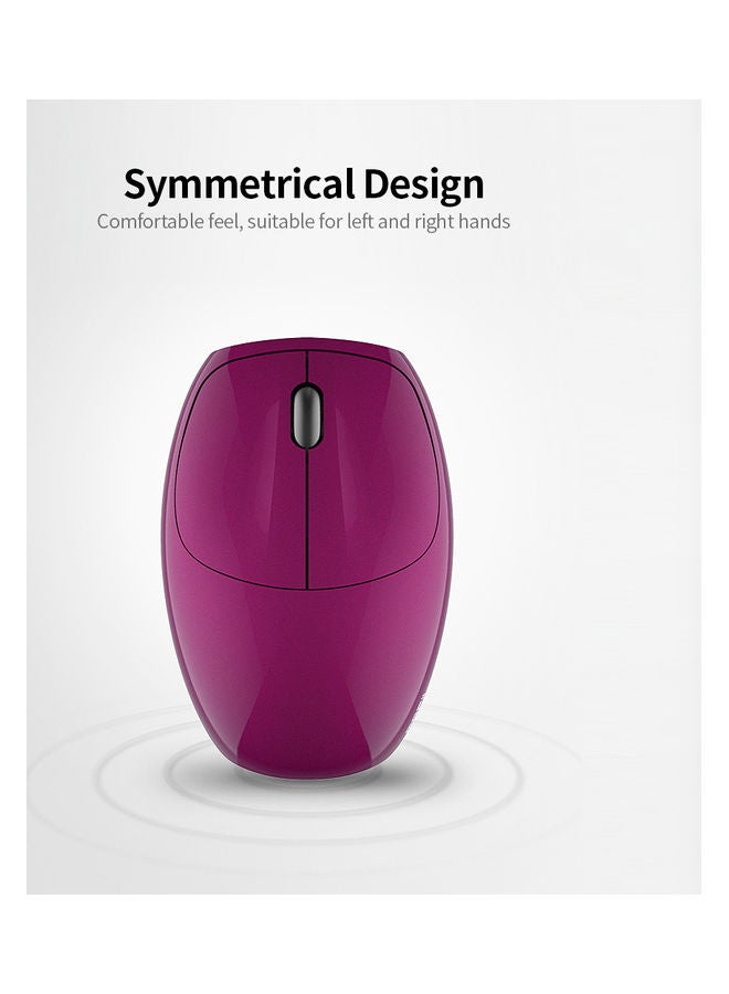 Mofii Sm395bt Wireless Bt Portable Ergonomic Mouse Streamlined Symmetrical Design Plug And Play For Pc Laptop Black - Image 4