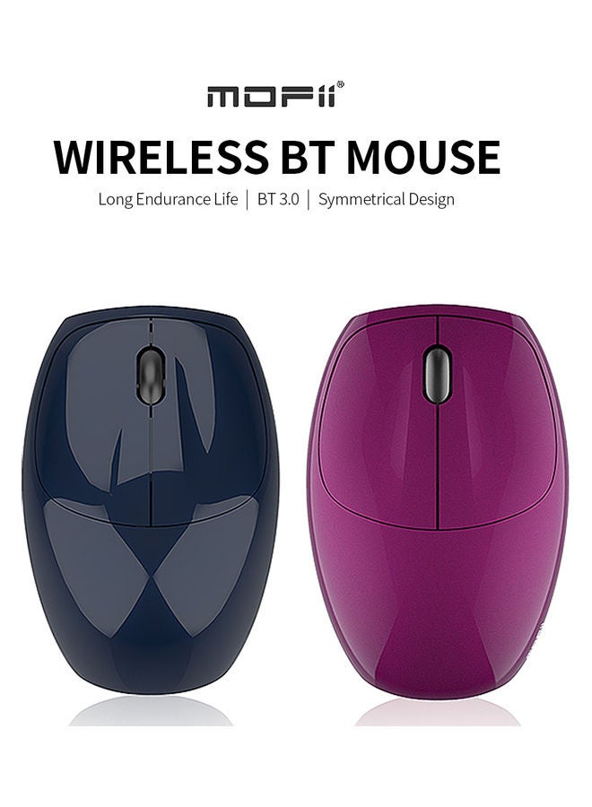 Mofii Sm395bt Wireless Bt Portable Ergonomic Mouse Streamlined Symmetrical Design Plug And Play For Pc Laptop Black - Image 5