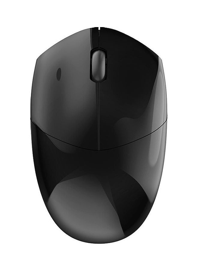 Mofii Sm-398bt Bt Wireless Streamlined Design Portable Home Office Mouse For Pc Laptop Black - Image 1