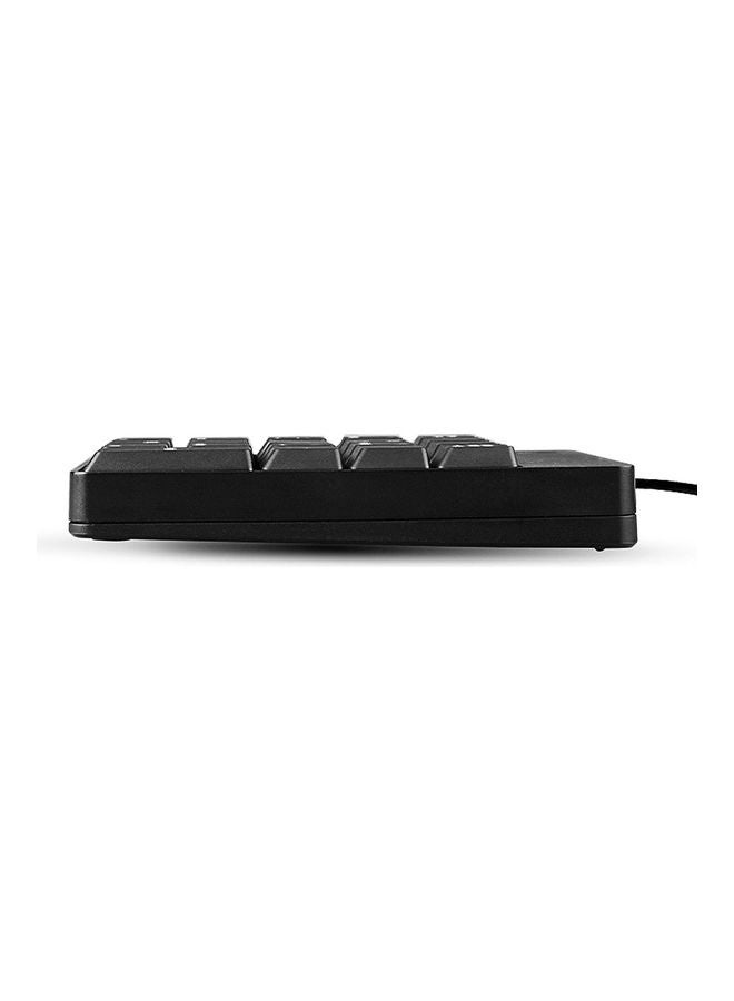 Generic - Mofii X810 Usb Wired Numeric Portable 18 Keys Office Financial Accounting Keyboard Black - Image 1